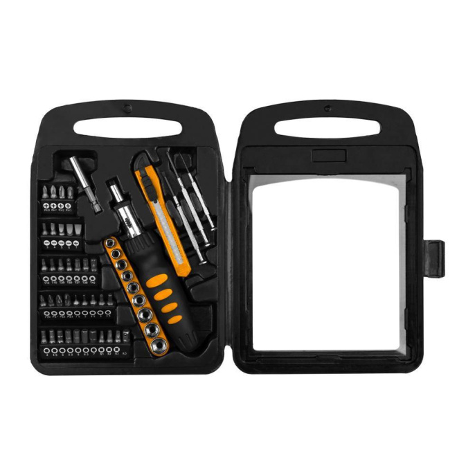 Набор инструментов Deko DKMT51 51 предмет жесткий кейс