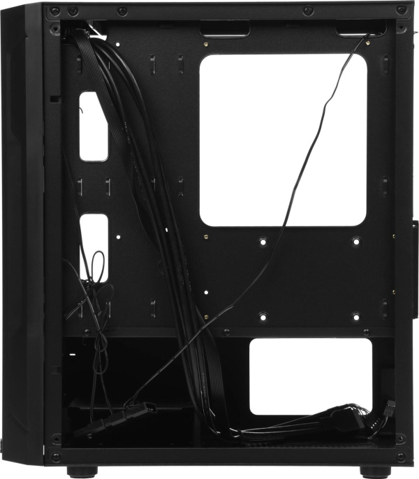 Корпус mATX Aerocool Trinity Mini-G-BK v2, Mini-Tower, без БП,  черный [accs-pv32033.11]