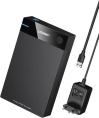Внешний корпус для жесткого диска UGREEN US222 50422 USB 3.0 B to 3.5''/2.5" SATA Hard Drive Box EU. Цвет: черный (50422_)