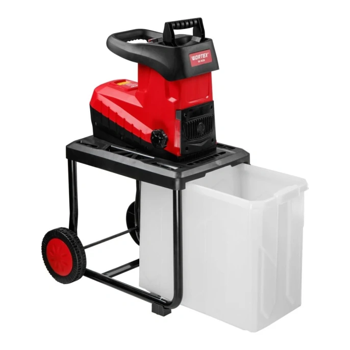 Садовый измельчитель WORTEX SE 4528 2.8 кВт, индукционный двигатель, фреза, диаметр веток 45 мм, 1334740