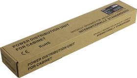 Блок розеток с выключателем с подсветкой и разъемом подключения C14 ExeGate ServerPro PDU-19H808 Al-8C13-C14-SW 19",1U, Алюминий, 8 IEC 320 C13, C14, выкл. с подсветкой, черный, RTL EX280854RUS