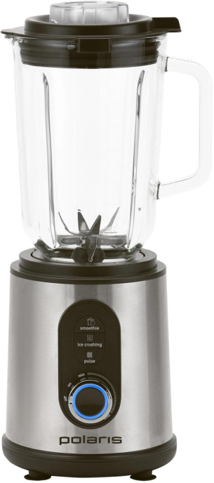 Блендер Polaris PTB 1834G,  стационарный,  серебристый/черный
