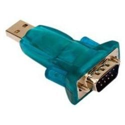 ORIENT Адаптер UAS-002, USB Am to RS232 DB9M WCH CH340, поддерж.Win 8.x/10 , крепеж разъема - винты
