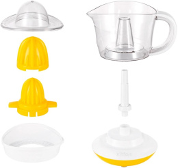 Соковыжималка цитрусовая Kitfort КТ-1148-1 25Вт рез.сок.:700мл. белый/желтый