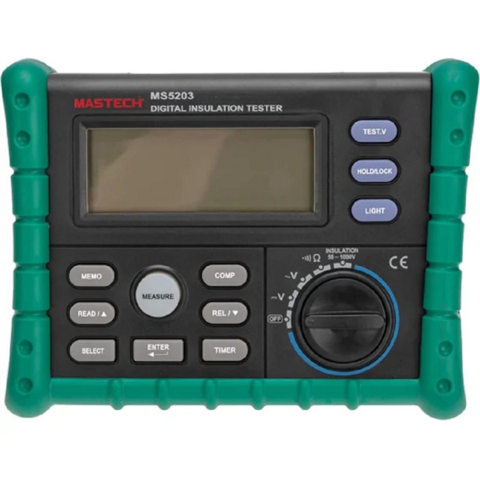 Mastech 13-1347 Измеритель сопротивления изоляции мегаомметр MS5203 1.0 кВ