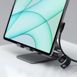 Кабель угловой вправо Satechi Right Angle 240W PD USB-C to USB-C Cable. Длина: 1м. Цвет: черный (AP-YCR100K)
