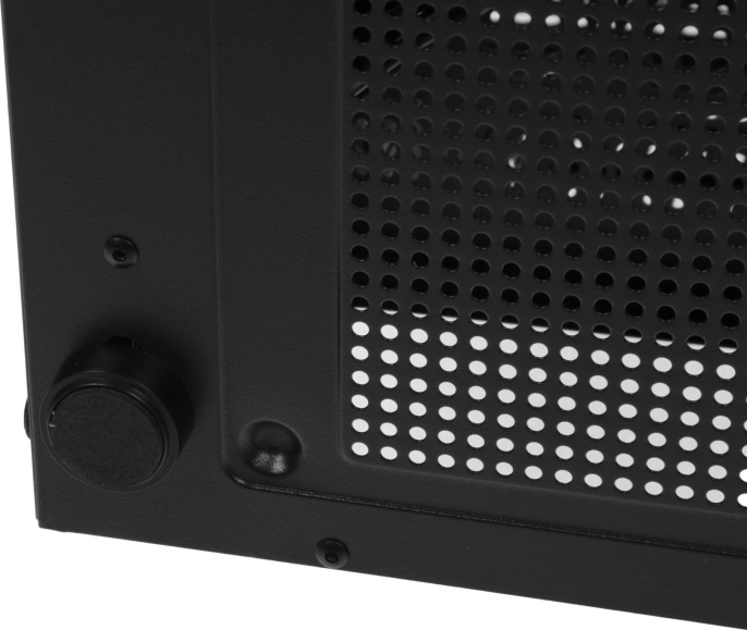 Корпус mATX Aerocool Trinity Mini-G-BK v2, Mini-Tower, без БП,  черный [accs-pv32033.11]