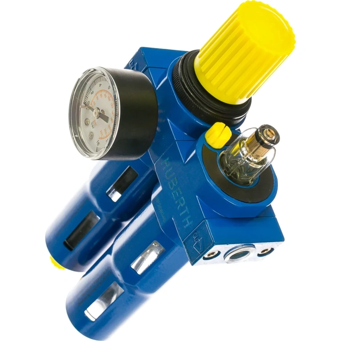 Фильтр-лубрикатор с регулятором давления и манометром (16 бар; 1050 л/мин; 1/4) HUBERTH RP208040