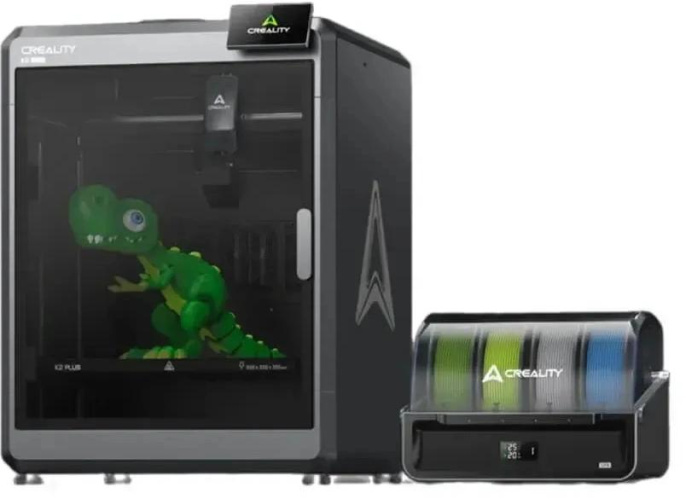 Принтер 3D Creality K 2 Plus Combo 350x350x350мм ABS/PLA/PETG/ASA/Carbon/TPU 50мкм (1002110046)