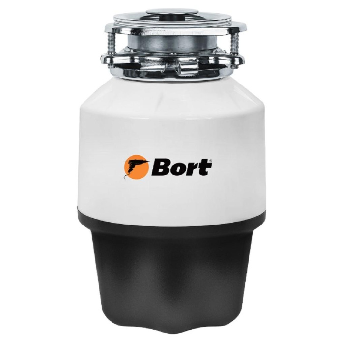 Bort Измельчитель пищевых отходов ALLIGATOR XL {Мощность 7500 Вт; Щум 50, Объем камеры 1400 мл; Мощность л.с. 1 Размер 252х184 мм; 6,85 кг; 27 x 20,5 x 35,5; гарантия 2 г} [93418002]