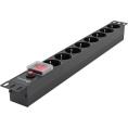 5bites PDU819A-07 Блок розеток 8S / AL / SWITCH / 1U / 19"