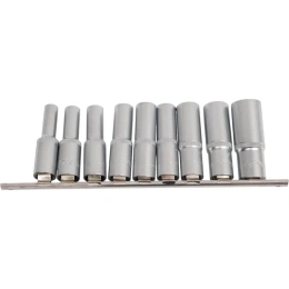 Набор головок высоких  DR1/2", 8-22 мм, на планке АвтоDело 39836 13345