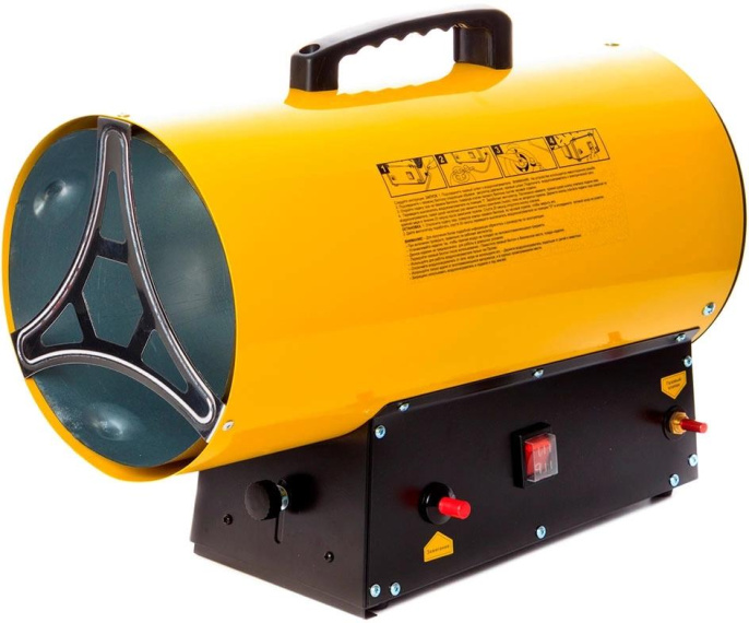 Тепловая пушка газовая RedVerg RD-GH33 3300Вт желтый/черный