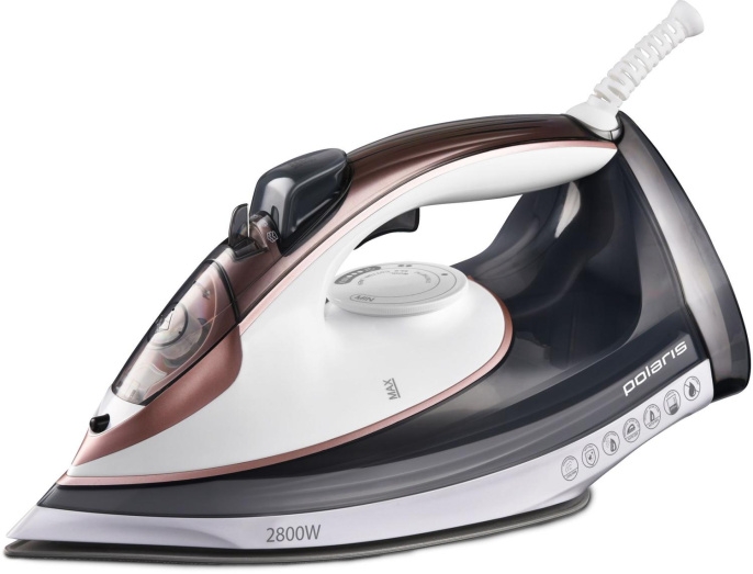 Утюг Polaris PIR 2883AK 2800Вт белый/серый