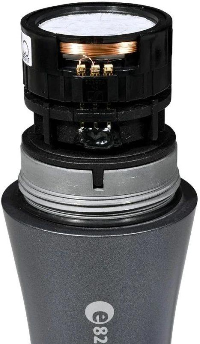 Микрофон проводной Sennheiser E 825-S черный
