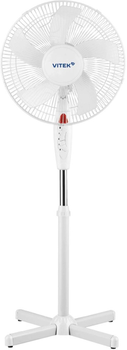 Вентилятор напольный Vitek VSF-1631,  белый