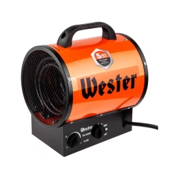 Тепловентилятор электрический WESTER TB-5000 5 кВт, 400 м3/ч, 45 м2, 4.8 кг 615365