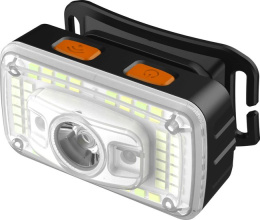Фонарь налобный аккумуляторный MaxPiler MHF-03 (300/150 Лм, LED SMD, 55*, 7 реж, 3-24 ч, сенсор)