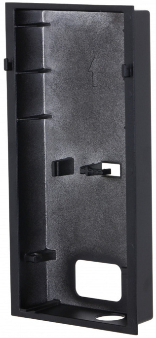 Кронштейн Dahua VTM94 для камер видеонаблюдения, настенный, совместимая модель: DHI-VTO7631Q, тип монтажа: поверхностный, условия эксплуатации: внутри/снаружи помещения, материал: алюминиевый сплав, цвет: черный