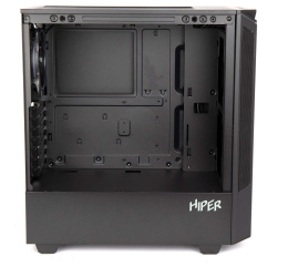 Корпус ATX HIPER PB81, Midi-Tower, без БП,  черный