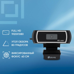 Web-камера Oklick OK-C013FH,  черный