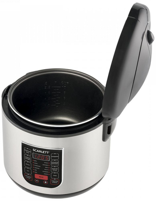 Мультиварка Scarlett SC-MC410S27 5л 900Вт серебристый/черный