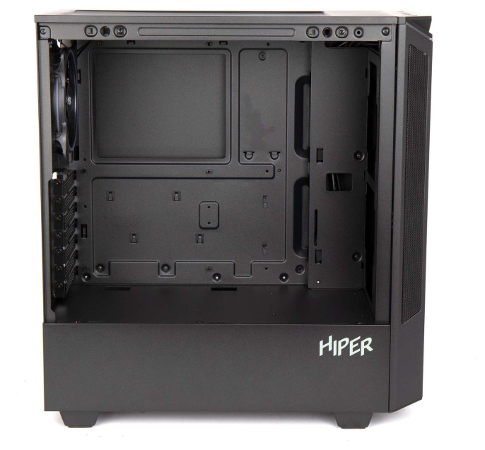 Корпус ATX HIPER PB81, Midi-Tower, без БП,  черный
