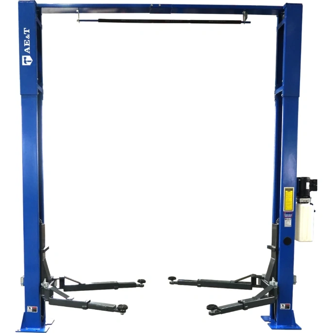 Двухстоечный подъемник с верхней синхронизацией AE&T 4 т, 380 В S4B-2 380