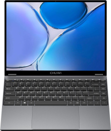 Ноутбук Chuwi Freebook N-series N150 16Gb SSD512Gb Intel Graphics 13.4" IPS Touch 2.5K 2520x1680 Windows 11 Home grey WiFi BT Cam 5000mAh (22534846)