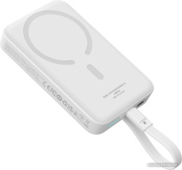 Портативное зарядное устройство Baseus P1002210B223-00 Magnetic Mini Wireless Fast Charge Type-C Edition 10000mAh 30W Stellar White (PPCXM10T)