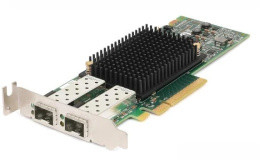Контроллер DELL Emulex LPe31002 Dual Port FC 16G Fibre Channel HBA, PCIe Low Profile, Customer Kit, V2 including FC16 trancievers x 2 analog LPe31002-AP