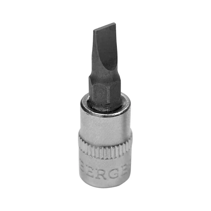 Бита-головка 1/4", Slotted SL6 Berger BG BG2214