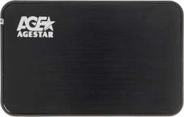 Внешний корпус для HDD/SSD AgeStar 3UB2A8-6G, черный