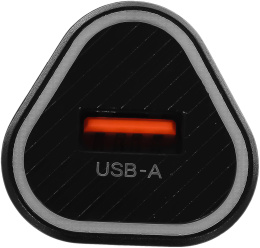 Автомобильное зарядное устройство Buro BUCL1,  USB-A,  18Вт, 3A, черный [bucl18p100bk]