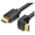Кабель VENTION HDMI High speed v2.0 with Ethernet 19M/19M угол 270 - 2м AAQBH