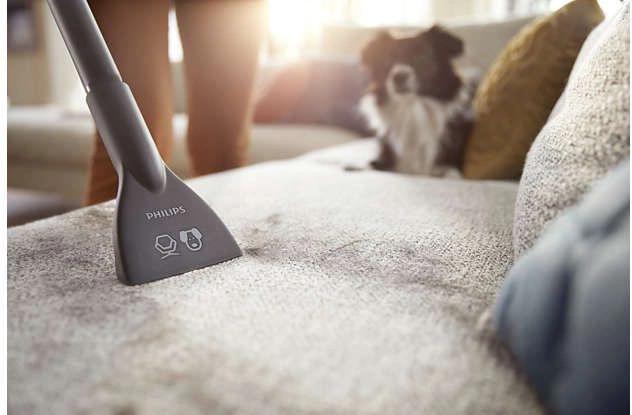 Пылесос Philips 2000 Series XB2042/01, 1800Вт, белый/персиковый