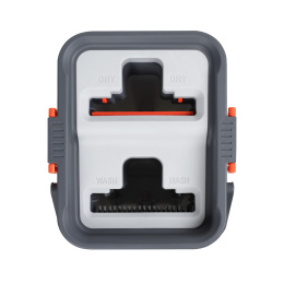 Швабра RAGEX B001-200 с отжимом и ведром, 13 литров, серая