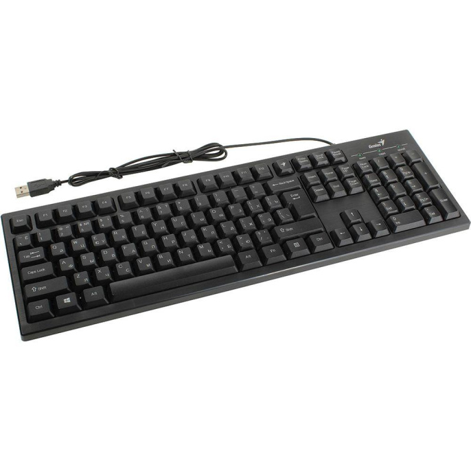 Клавиатура Genius Smart KB-101, USB, мембранная,  черный [31300006414]