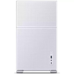 Корпус без блока питания Case JONSBO D31 MESH, Mini-Tower, TG, no fan, 1xUSB-A 3.2 + 1xUSB-C 3.2, mATX, mDTX, mITX White (D31 MESH White)