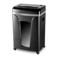 Шредер COMIX черный, фрагмент 4x35 мм, 12 листов, корзина 22 литра S356-CO60