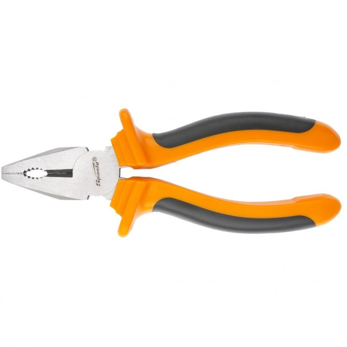 SPARTA Плоскогубцы, Comfort, 180 мм, комбинированные шлифованные, двухкомпонентные рукоятки [16968]