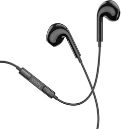 Гарнитура внутриканальные Hoco M1 Pro 1.2м черный проводные в ушной раковине M1
