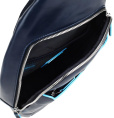 Рюкзак слинг мужской Piquadro Blue Square CA4827B2/BLU2 синий натур.кожа