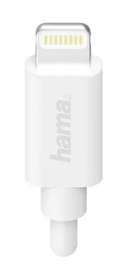 Автомобильное зар./устр. Hama H-183291 1A кабель Apple Lightning белый (00183291)