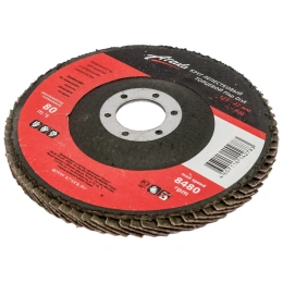 Круг лепестковый торцевой коричневый (125х22,2 мм; Р36) АТАКА 680740