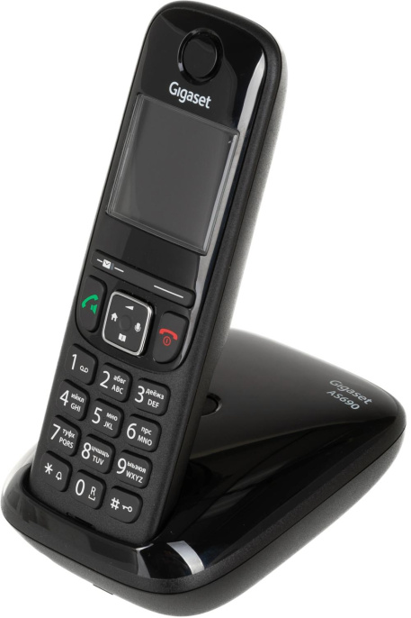 Р/Телефон Dect Gigaset AS690 черный АОН