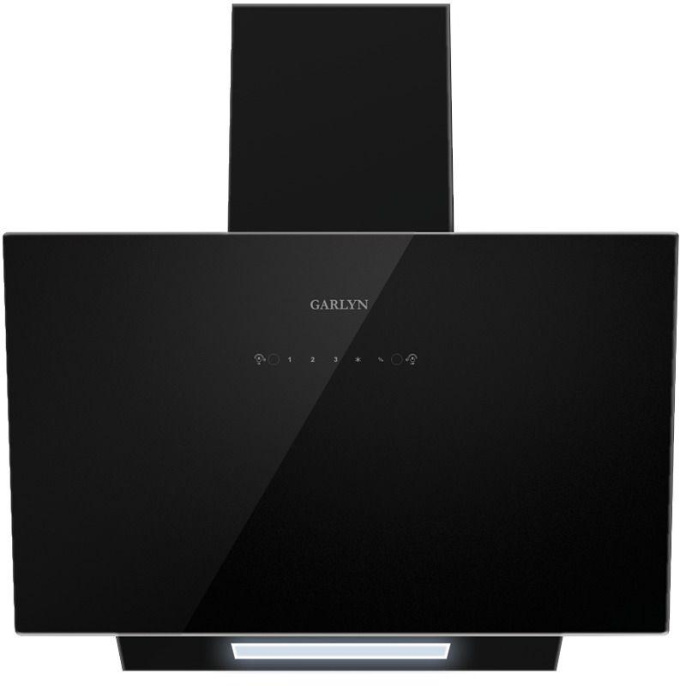Вытяжка каминная GARLYN CH-60,  сенсорное управление,  черный