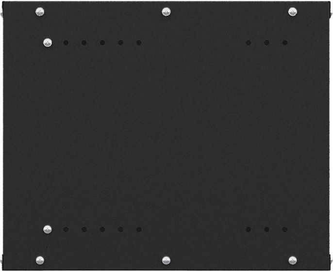 Шкаф коммутационный NTSS Lime NTSS-WL6U5560GS-BL настенный 6U 550x600мм пер.дв.стекл несъемн.бок.пан. 30кг черный 520мм 12кг 110град. 500мм IP20