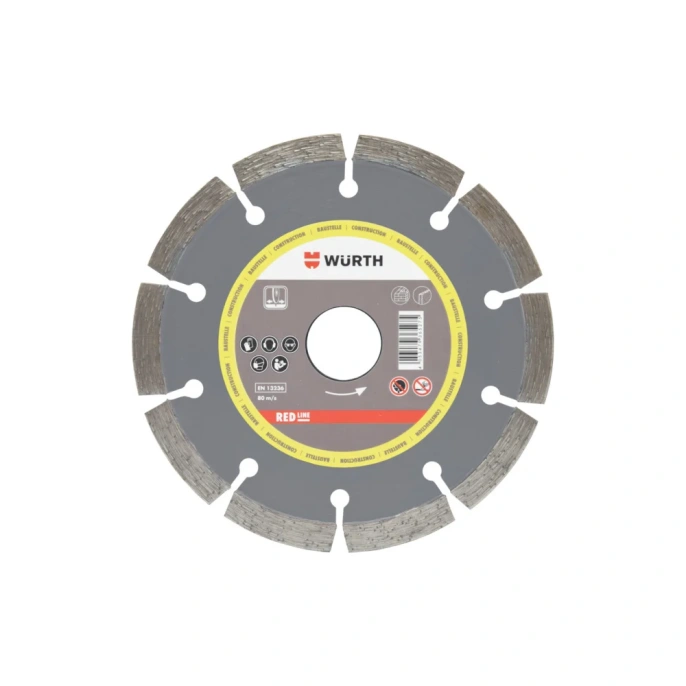 Диск отрезной алмазный 1,8-H8,5-BO22,23-D125 (125х22.2х1.8 мм) WURTH 0668152125961 1