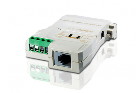 ATEN IC485S-AT-G Конвертер, RS-232 RS-485/422, DB25 4 винта + RJ11, Female, Б.П. DC 9V, до 32 подкл.;BiDirectional